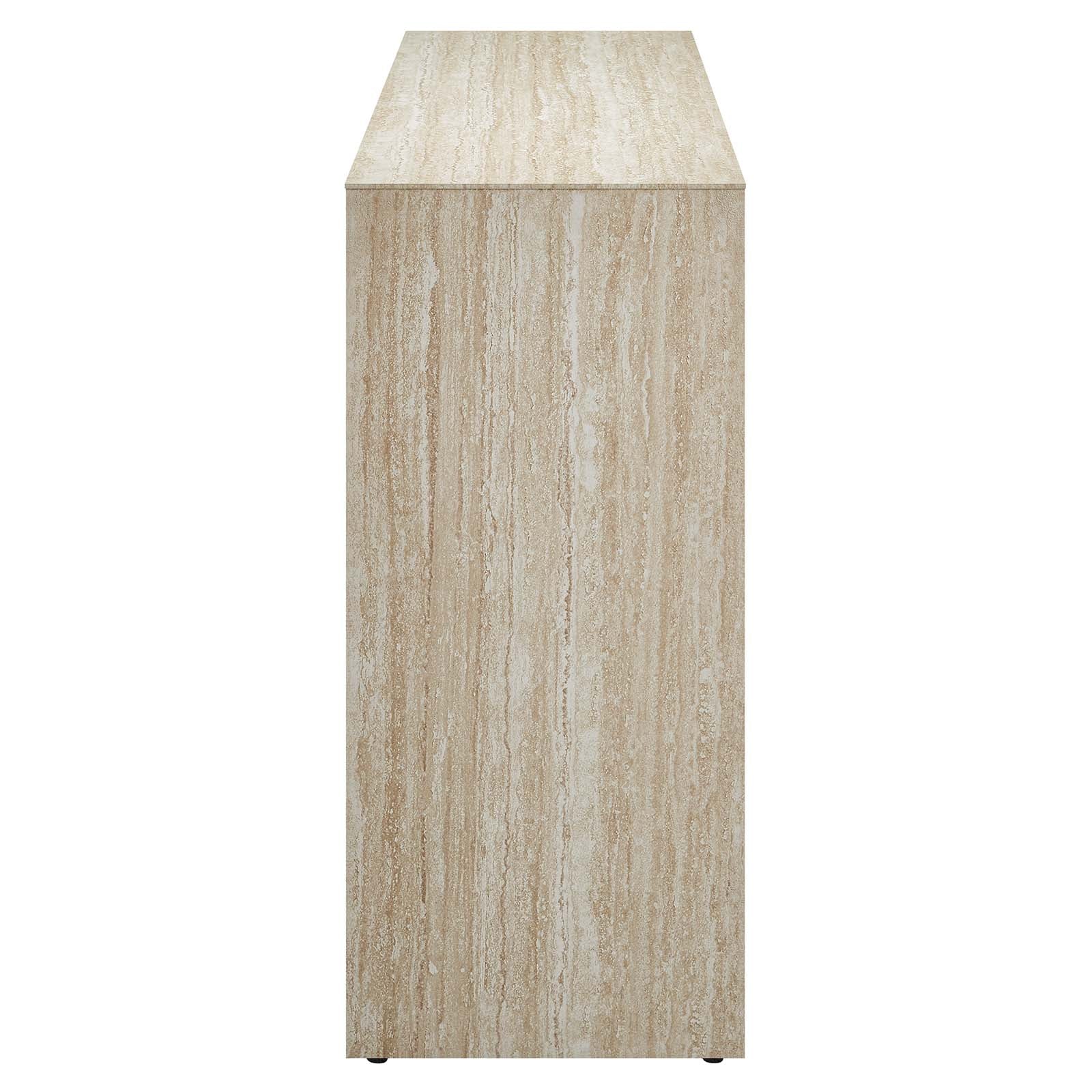 Mirella Faux Travertine Console Table By Modway - EEI-6771 | Console Tables | Modishstore - 2