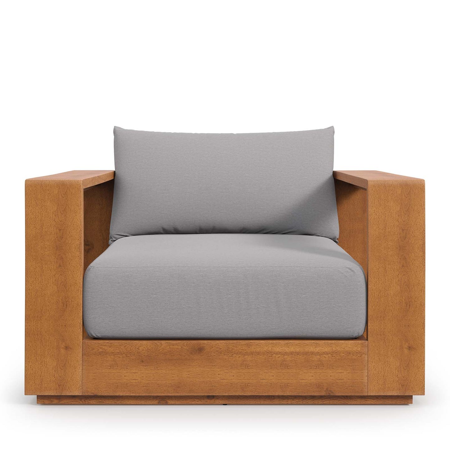 Tahoe Outdoor Patio Acacia Wood Chair By Modway - EEI-6782 | Outdoor Sofas, Loveseats & Sectionals | Modishstore - 5