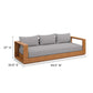 Tahoe Outdoor Patio Acacia Wood Sofa By Modway - EEI-6784 | Outdoor Sofas, Loveseats & Sectionals | Modishstore - 8