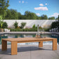 Tahoe Outdoor Patio Acacia Wood Coffee Table By Modway - EEI-6786 | Outdoor Tables | Modishstore - 1