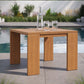 Tahoe Outdoor Patio Acacia Wood Side Table By Modway - EEI-6787 | Outdoor Tables | Modishstore