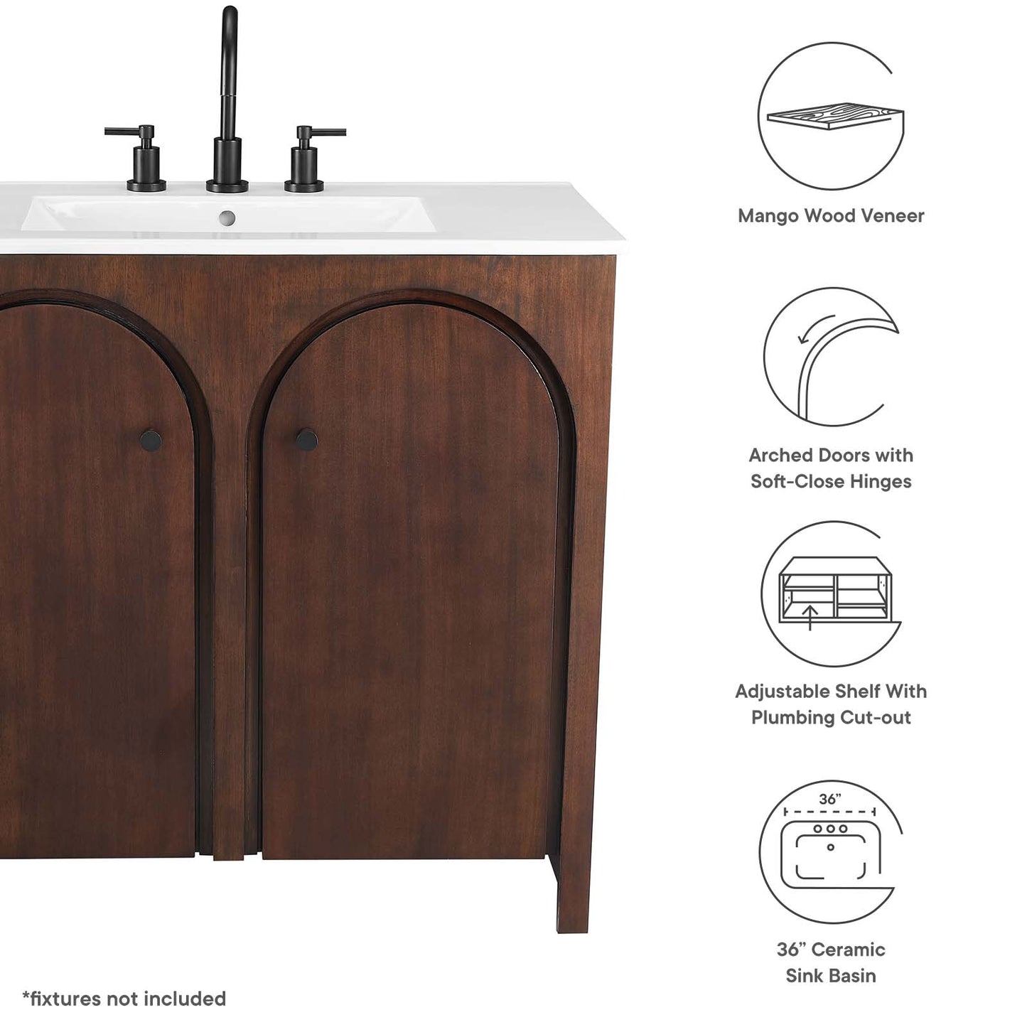 Appia 36" Bathroom Vanity By Modway - EEI-6790 | Bathroom Accessories | Modishstore - 10