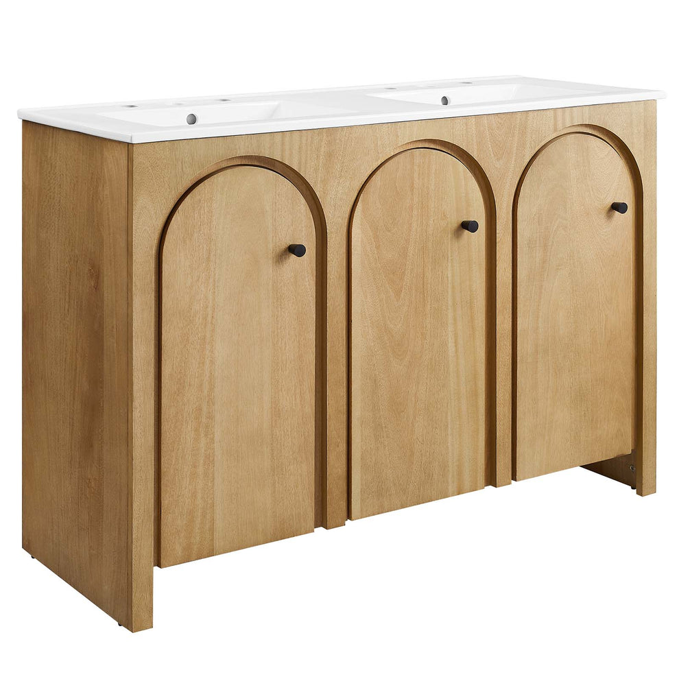 Appia 48" Double Sink Bathroom Vanity By Modway - EEI-6792 | Bathroom Accessories | Modishstore - 2