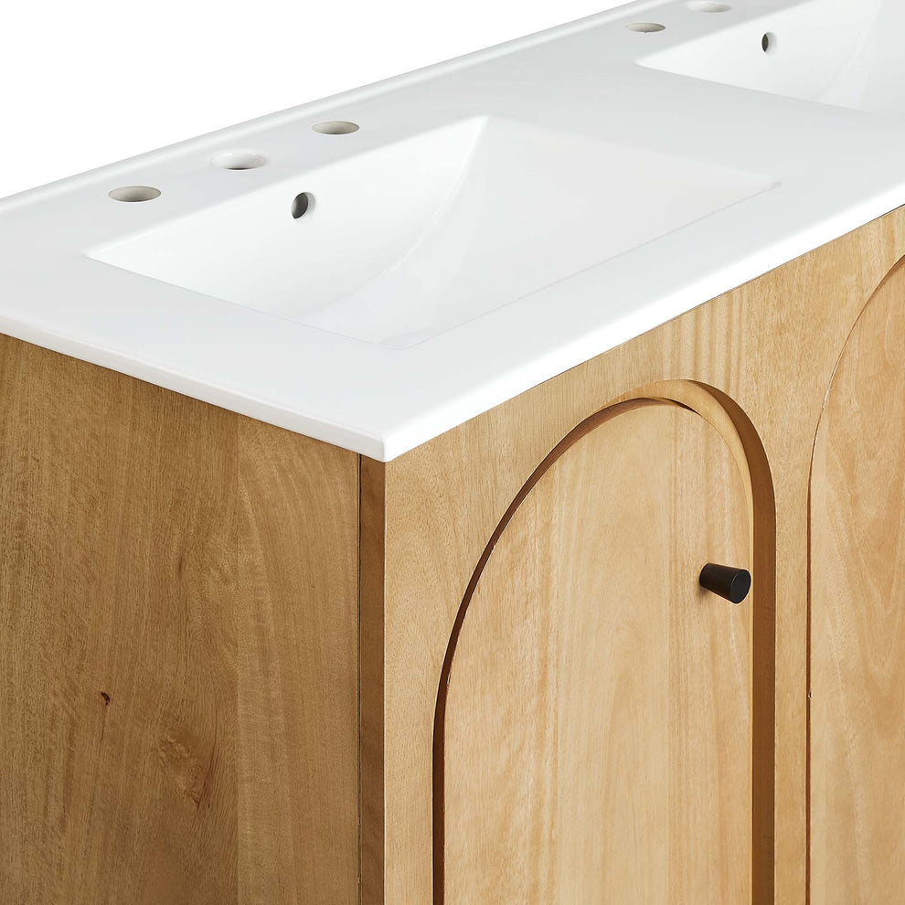 Appia 48" Double Sink Bathroom Vanity By Modway - EEI-6792 | Bathroom Accessories | Modishstore - 8