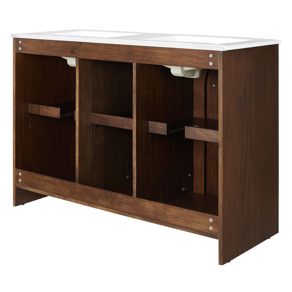 Appia 48" Double Sink Bathroom Vanity By Modway - EEI-6792 | Bathroom Accessories | Modishstore - 14