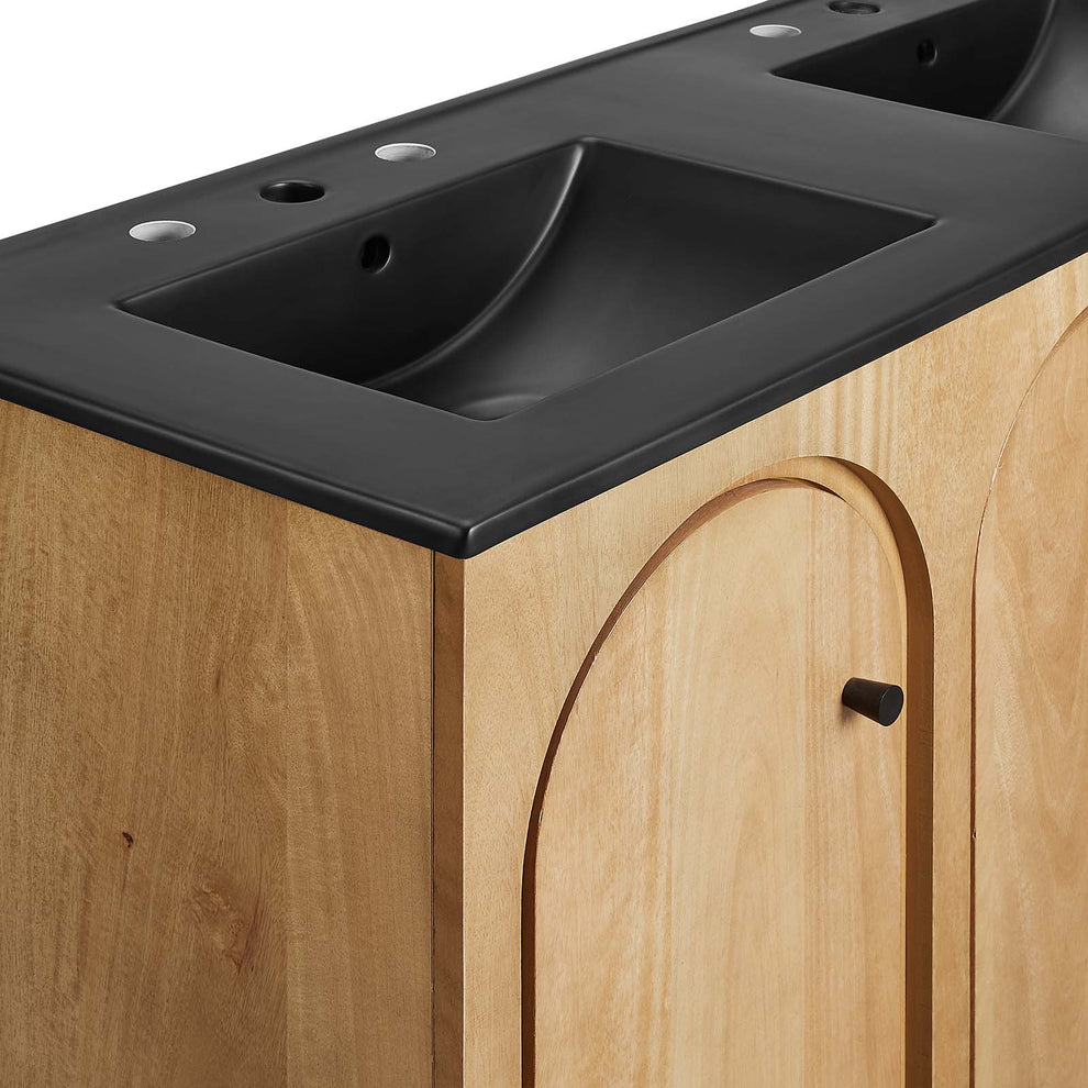 Appia 48" Double Sink Bathroom Vanity By Modway - EEI-6793 | Bathroom Accessories | Modishstore - 8