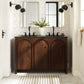 Appia 48" Double Sink Bathroom Vanity By Modway - EEI-6793 | Bathroom Accessories | Modishstore - 13