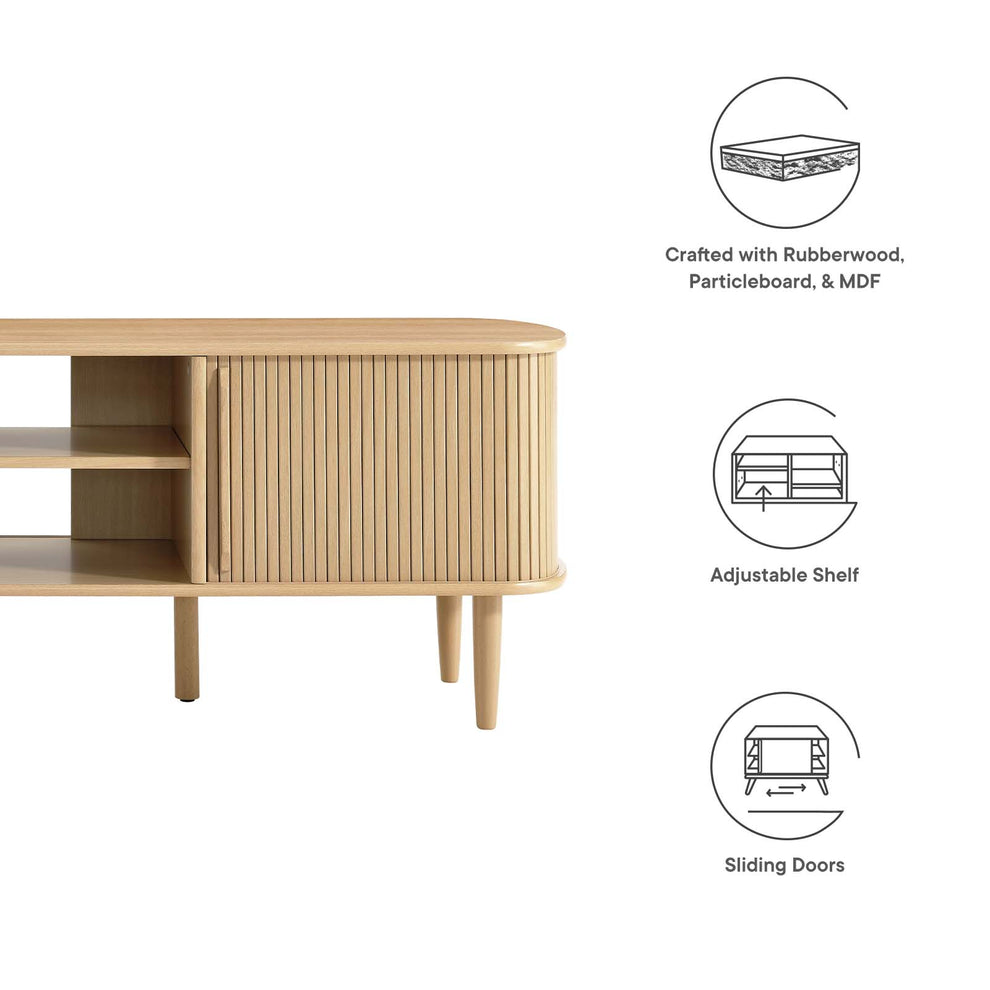 Contour 63" Wood TV Stand By Modway - EEI-6795 | Cabinets | Modishstore - 10