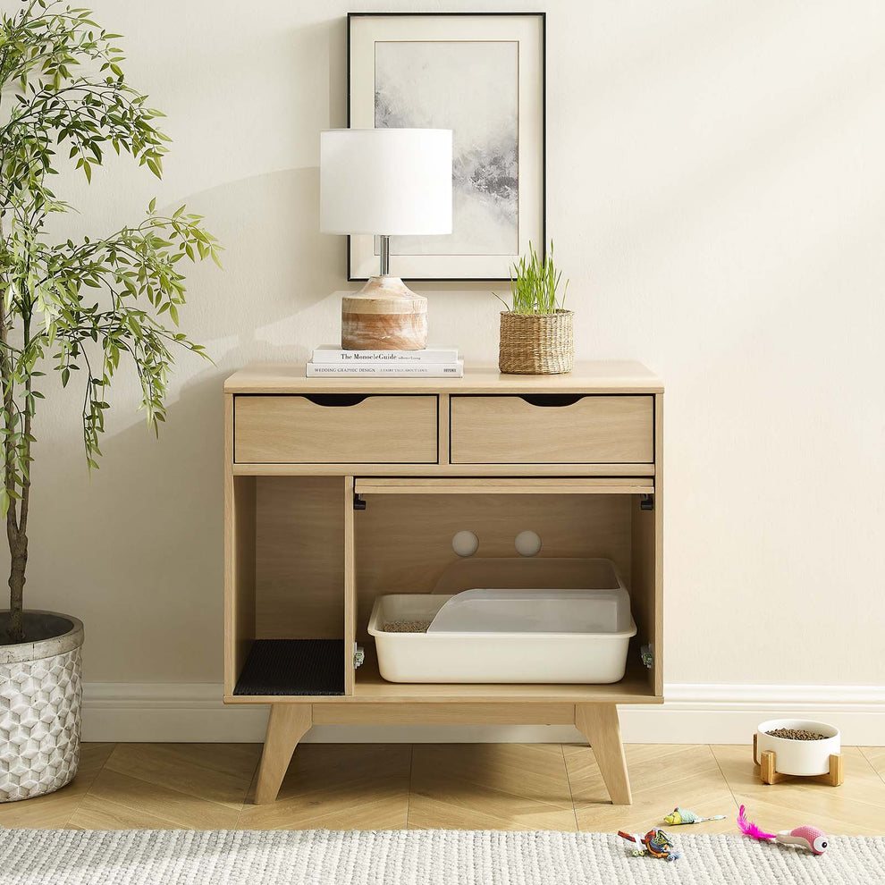 Render Cat Cabinet By Modway - EEI-6796 | Cabinets | Modishstore - 7
