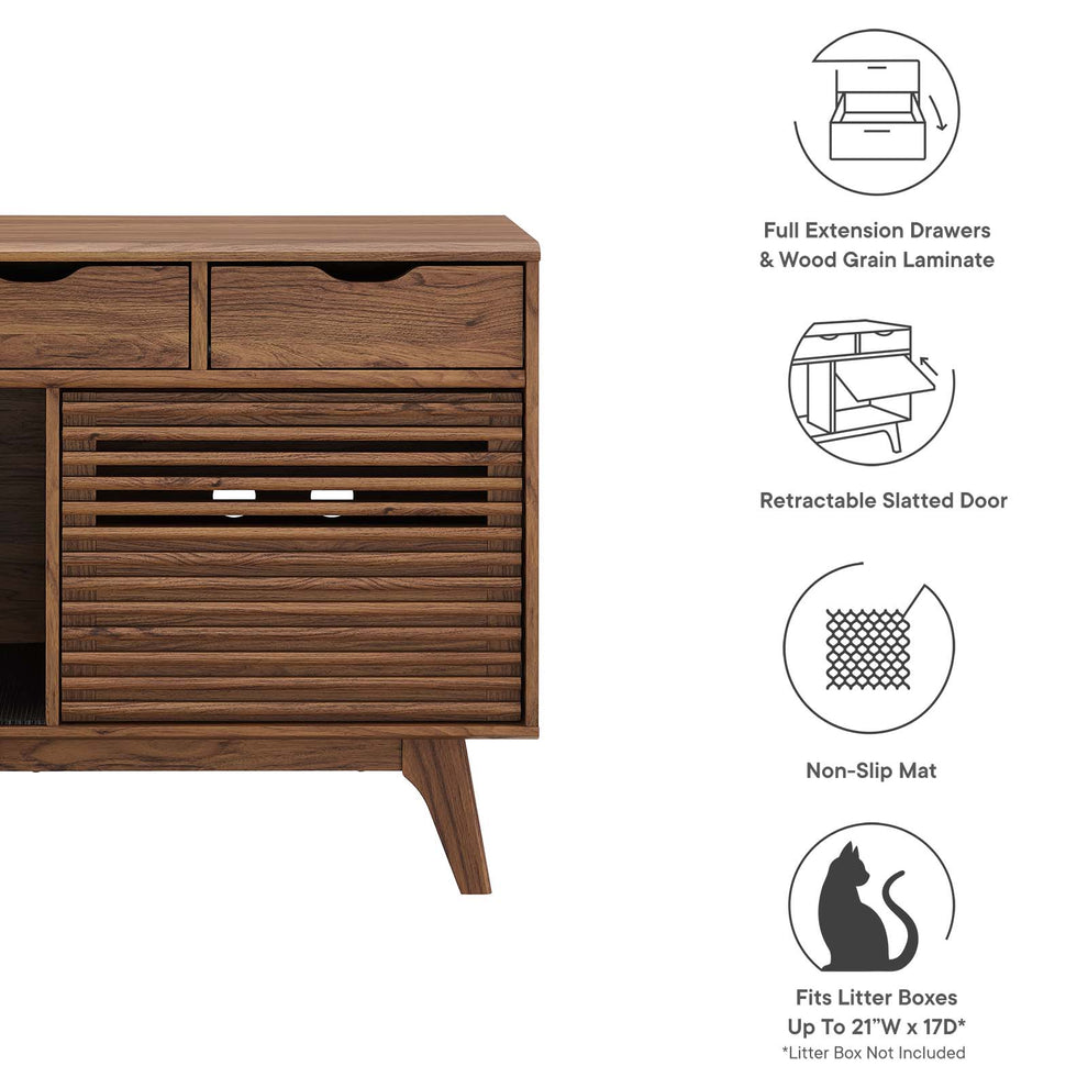 Render Cat Cabinet By Modway - EEI-6796 | Cabinets | Modishstore - 18