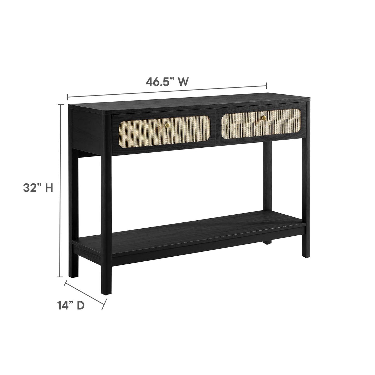 Chaucer Wood Entryway Console Table By Modway - EEI-6797 | Console Tables | Modishstore - 9