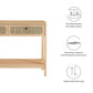 Chaucer Wood Entryway Console Table By Modway - EEI-6797 | Console Tables | Modishstore - 17