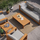 Tahoe Outdoor Patio Acacia Wood 5-Piece Furniture Set By Modway - EEI-6801 | Outdoor Sofas, Loveseats & Sectionals | Modishstore - 3