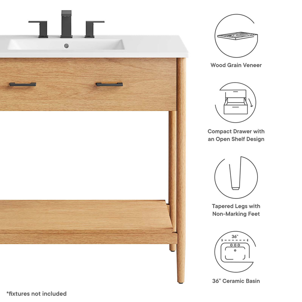 Zaire 36" Bathroom Vanity By Modway - EEI-6822 | Bathroom Accessories | Modishstore - 8