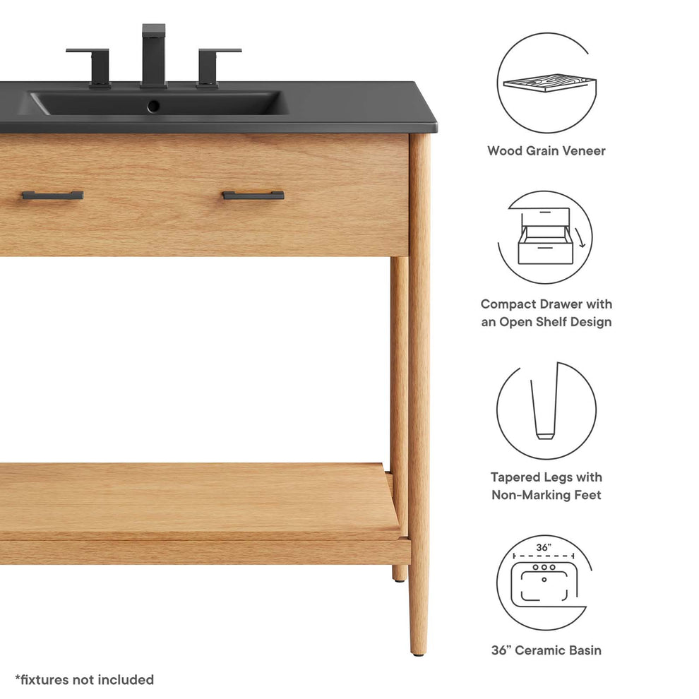 Zaire 36" Bathroom Vanity By Modway - EEI-6823 | Bathroom Accessories | Modishstore - 8