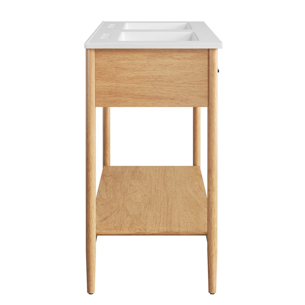 Zaire 48" Double Sink Bathroom Vanity By Modway - EEI-6826 | Bathroom Accessories | Modishstore - 3