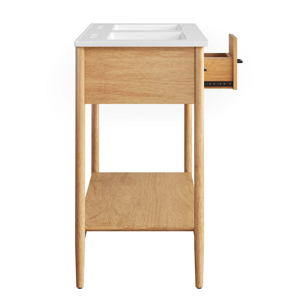 Zaire 48" Double Sink Bathroom Vanity By Modway - EEI-6826 | Bathroom Accessories | Modishstore - 6
