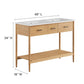 Zaire 48" Double Sink Bathroom Vanity By Modway - EEI-6826 | Bathroom Accessories | Modishstore - 9