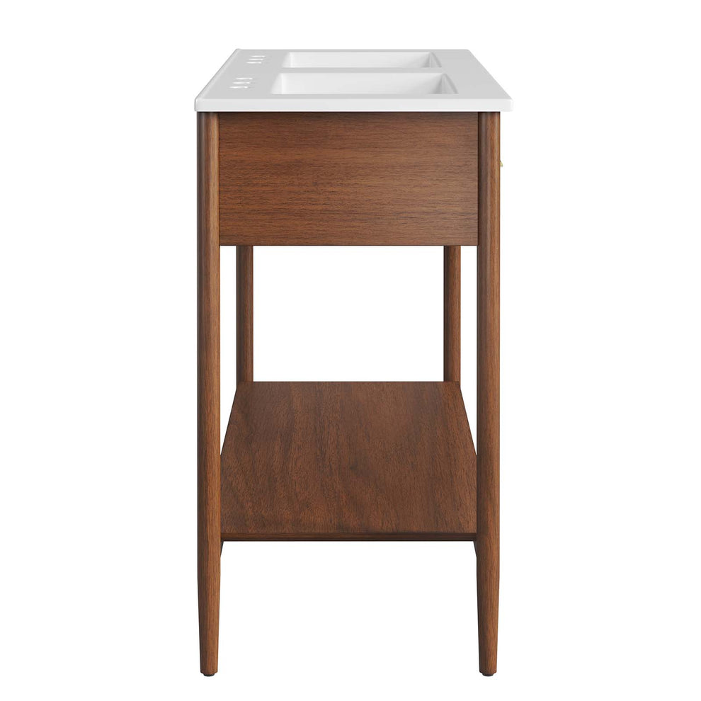 Zaire 48" Double Sink Bathroom Vanity By Modway - EEI-6826 | Bathroom Accessories | Modishstore - 12