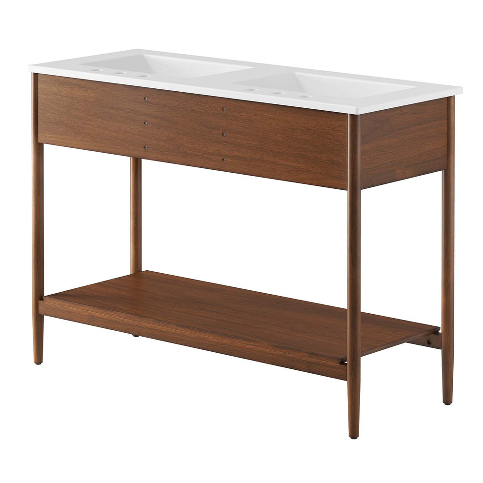 Zaire 48" Double Sink Bathroom Vanity By Modway - EEI-6826 | Bathroom Accessories | Modishstore - 13