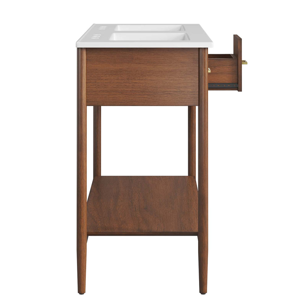 Zaire 48" Double Sink Bathroom Vanity By Modway - EEI-6826 | Bathroom Accessories | Modishstore - 15