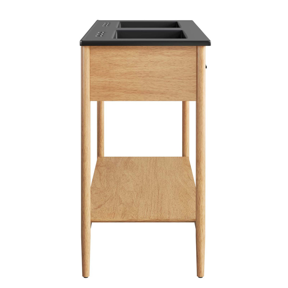 Zaire 48" Double Sink Bathroom Vanity By Modway - EEI-6827 | Bathroom Accessories | Modishstore - 3