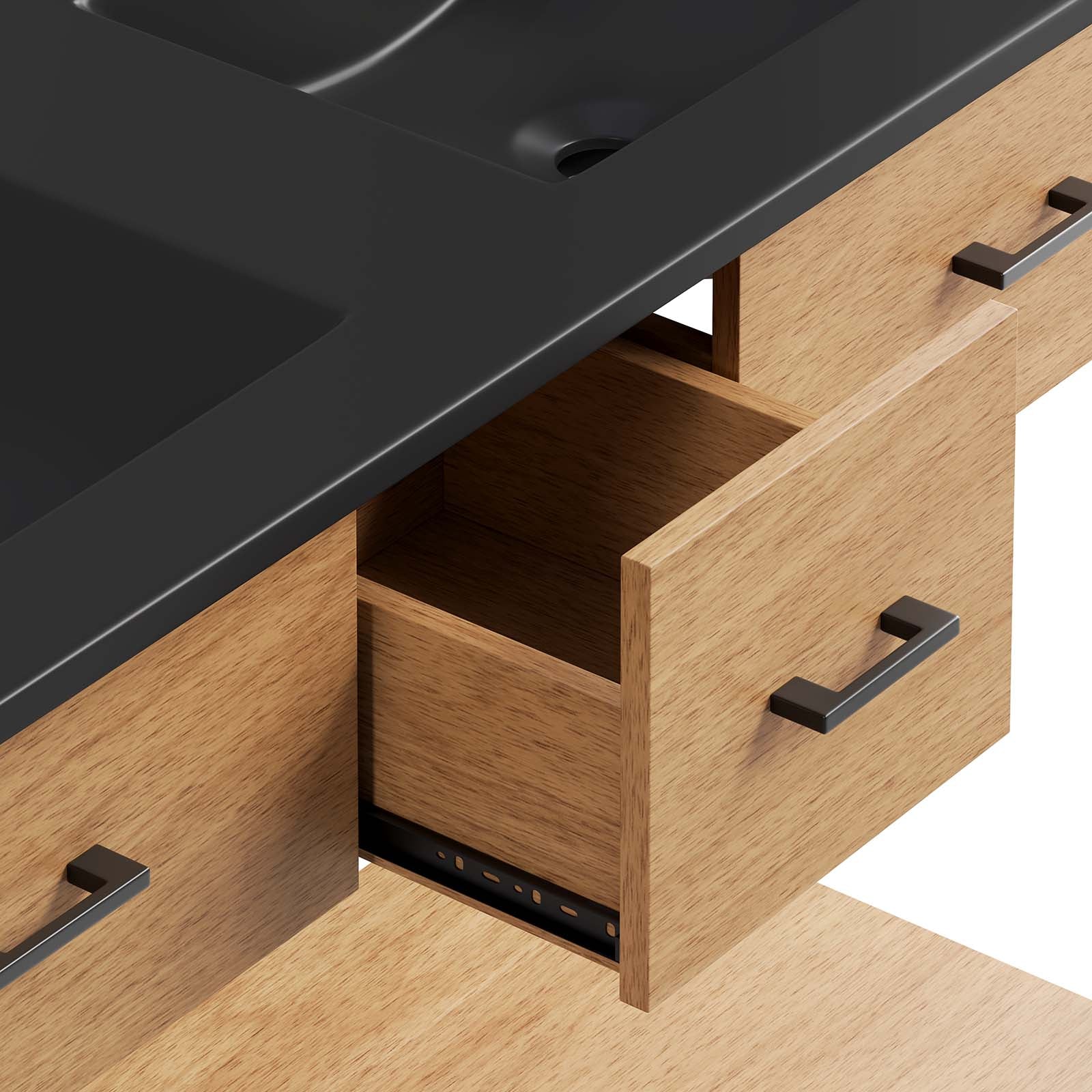 Zaire 48" Double Sink Bathroom Vanity By Modway - EEI-6827 | Bathroom Accessories | Modishstore - 7