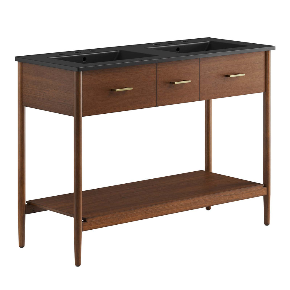 Zaire 48" Double Sink Bathroom Vanity By Modway - EEI-6827 | Bathroom Accessories | Modishstore - 10