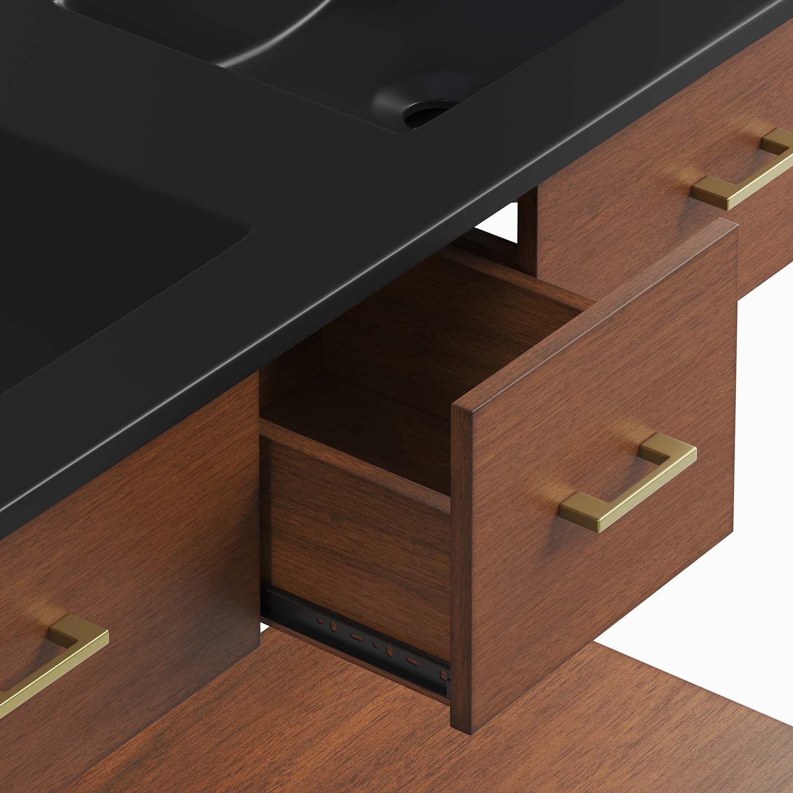 Zaire 48" Double Sink Bathroom Vanity By Modway - EEI-6827 | Bathroom Accessories | Modishstore - 16