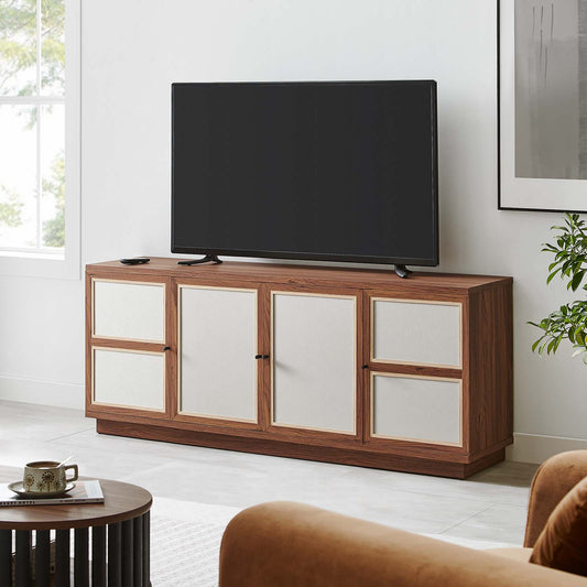 Capri 63" Wood Grain TV Console By Modway - EEI-6865 | Console Tables | Modishstore - 1