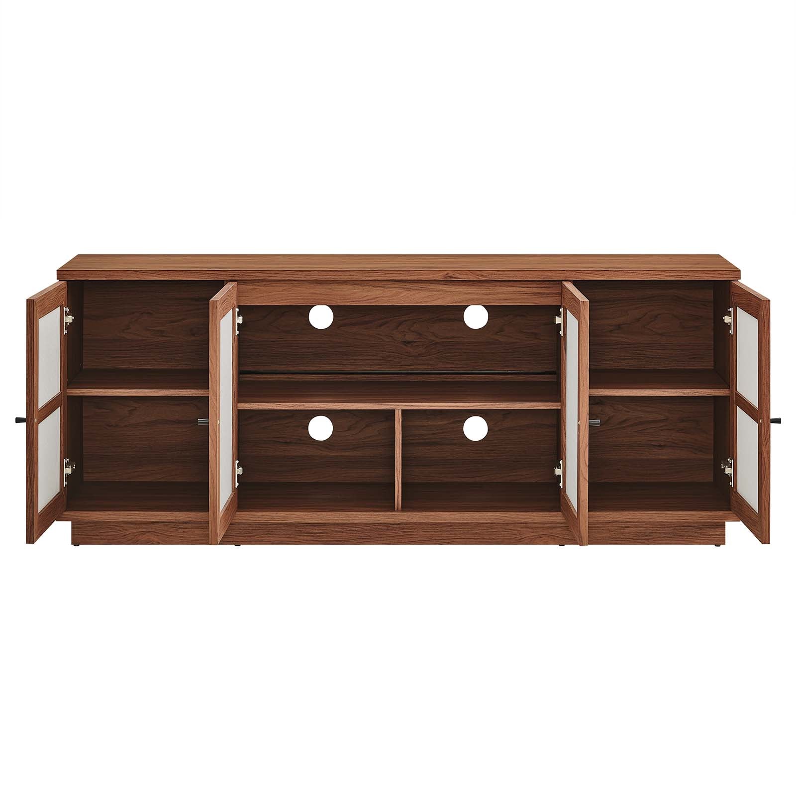 Capri 63" Wood Grain TV Console By Modway - EEI-6865 | Console Tables | Modishstore - 6