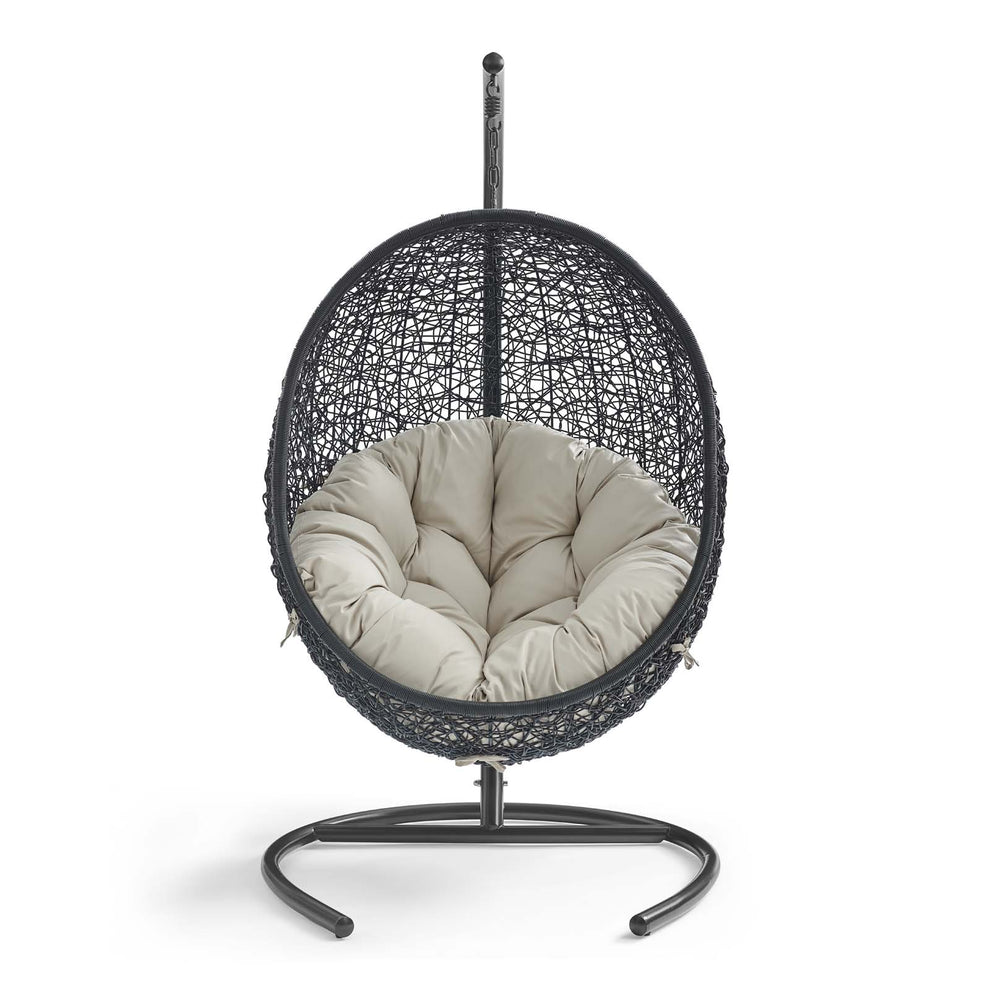 Modway Encase Swing Outdoor Patio Lounge Chair - EEI-739 | Outdoor Porch Swings | Modishstore - 11