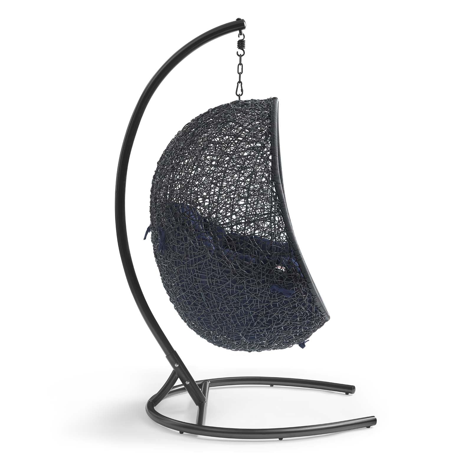 Modway Encase Swing Outdoor Patio Lounge Chair | Outdoor Porch Swings | Modishstore-22