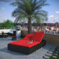Evince Double Outdoor Patio Chaise By Modway - EEI-787 | Outdoor Chaise Lounges | Modishstore - 6