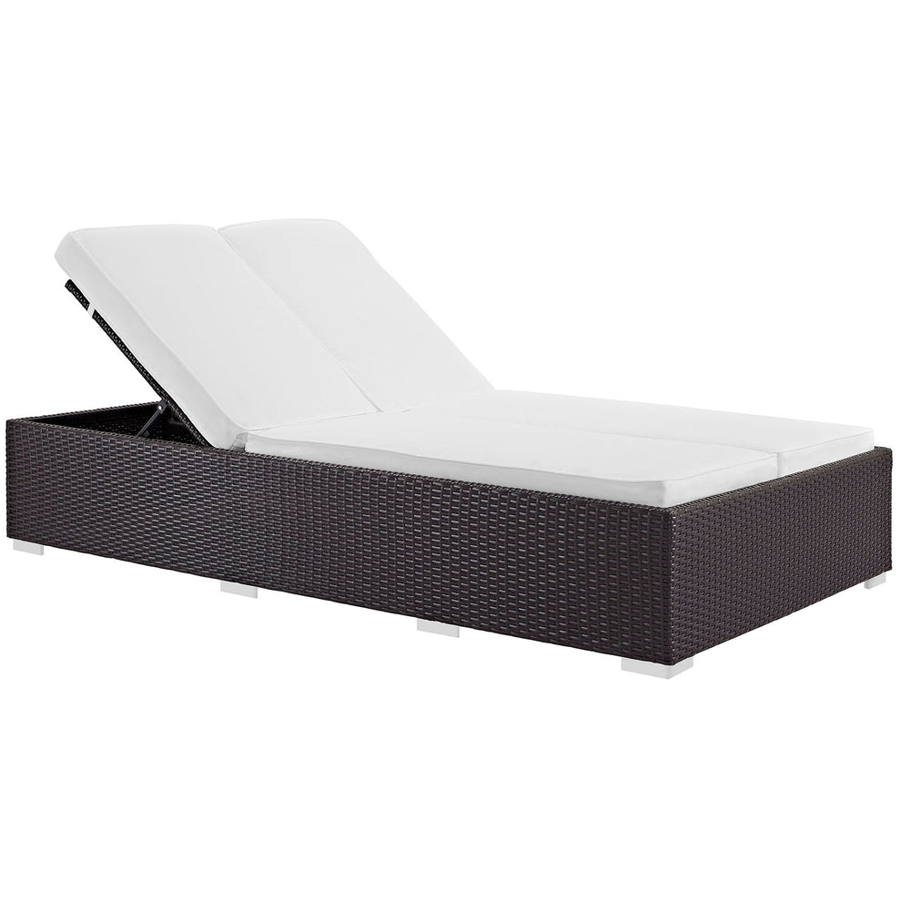 Evince Double Outdoor Patio Chaise By Modway - EEI-787 | Outdoor Chaise Lounges | Modishstore - 7