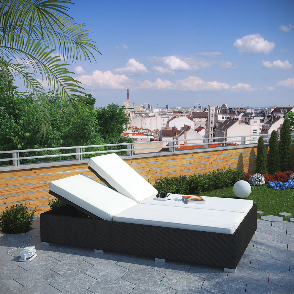 Evince Double Outdoor Patio Chaise By Modway - EEI-787 | Outdoor Chaise Lounges | Modishstore - 8