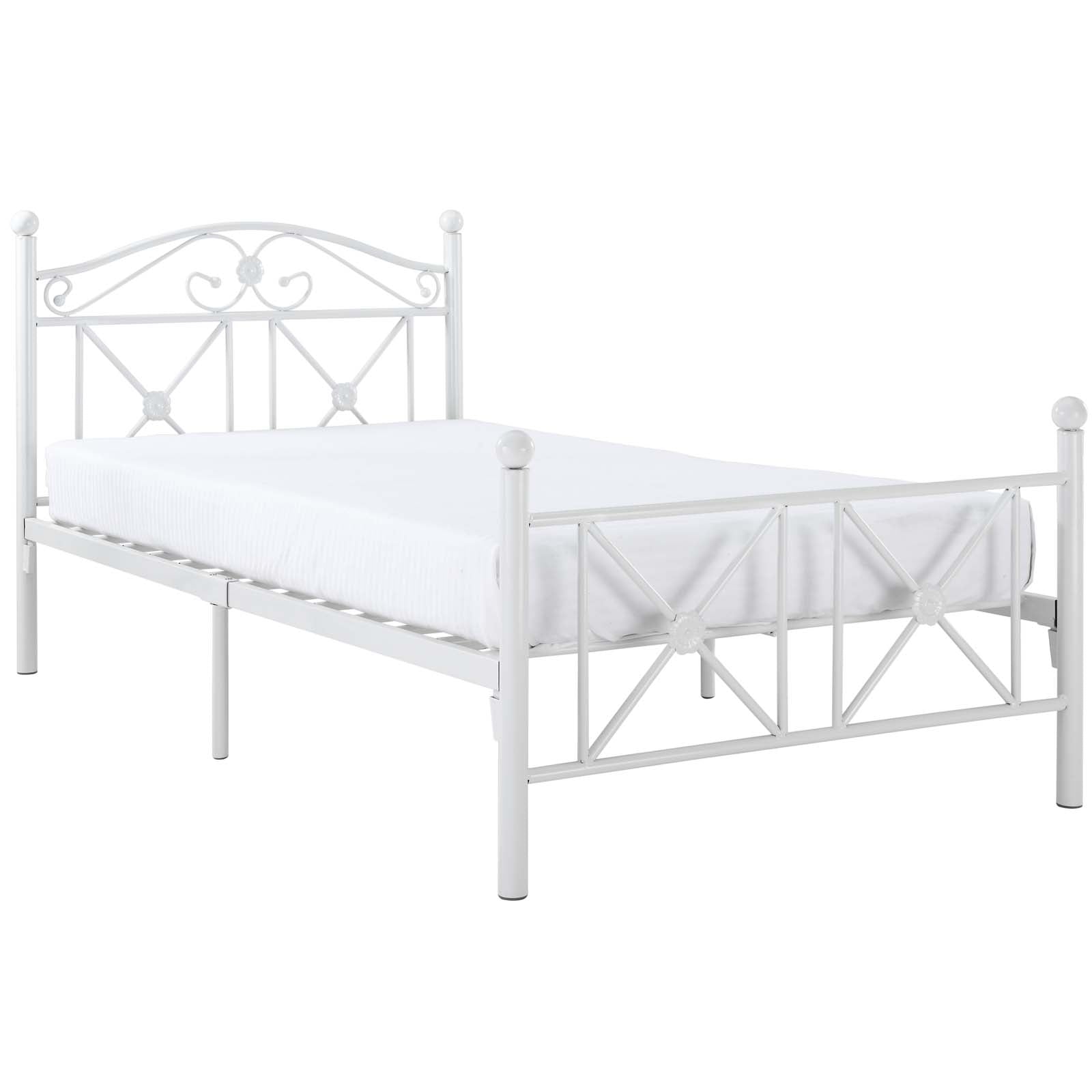 Modway Cottage Twin Bed - White | Beds | Modishstore-4