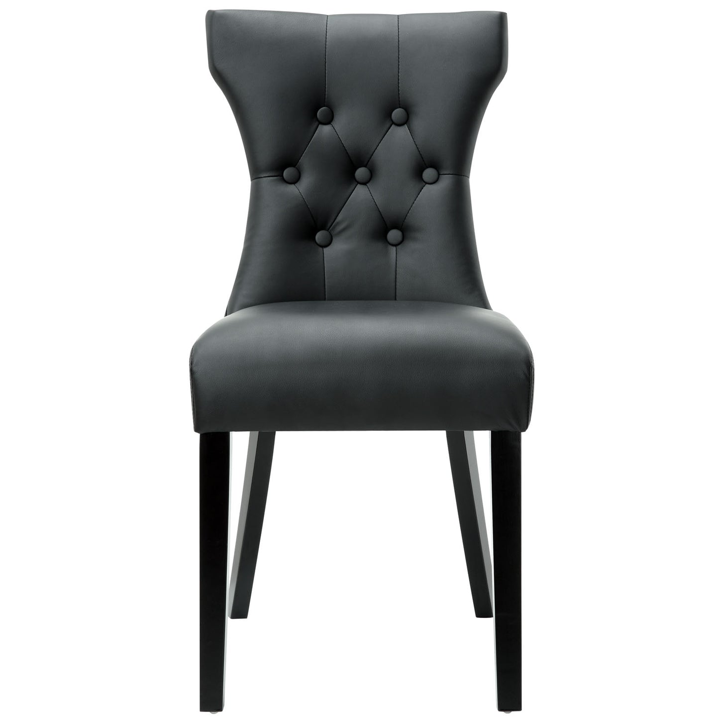 Modway Silhouette Dining Vinyl Side Chair - EEI-812 | Dining Chairs | Modishstore - 7