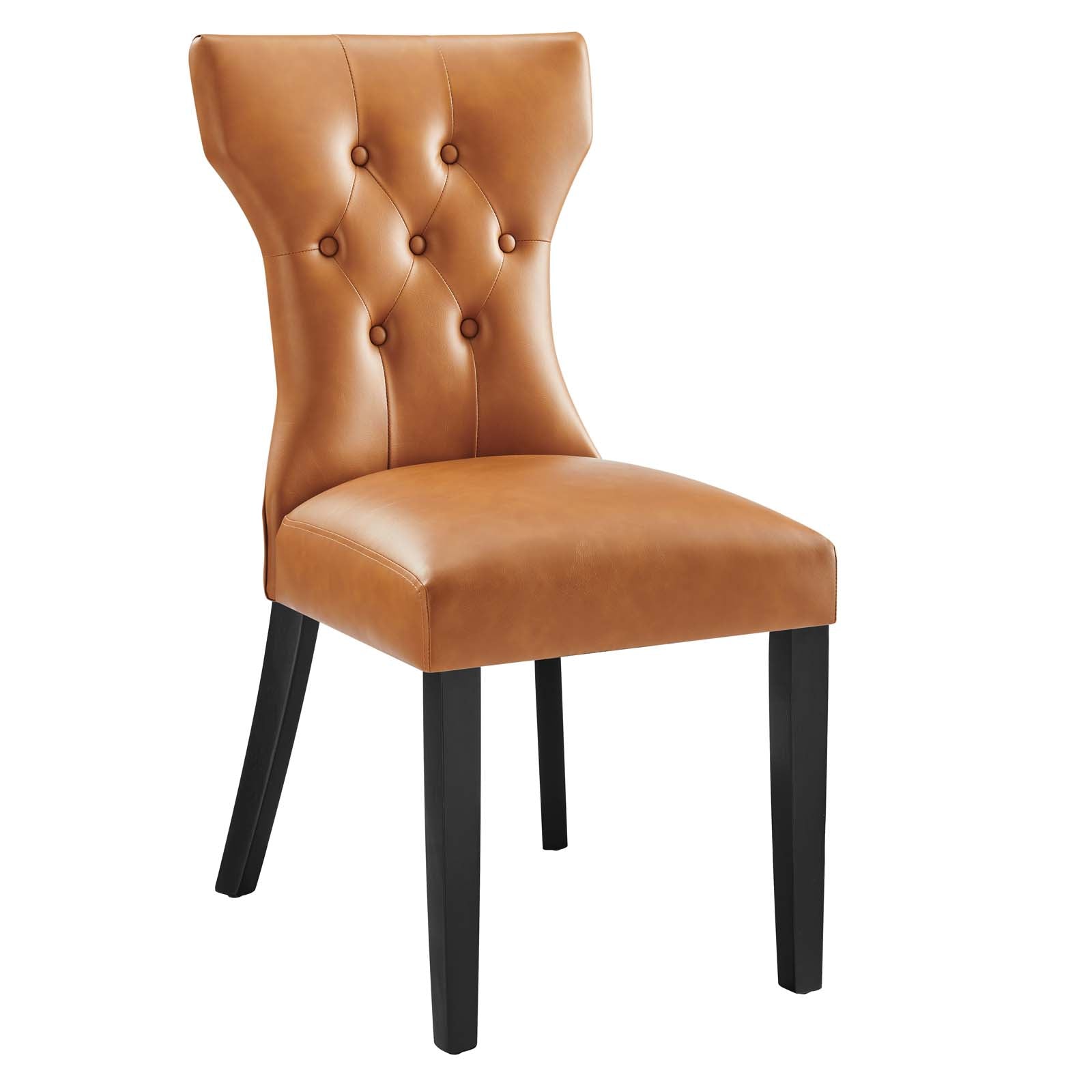 Silhouette Dining Vinyl Side Chair By Modway - EEI-812 | Dining Chairs | Modishstore - 10