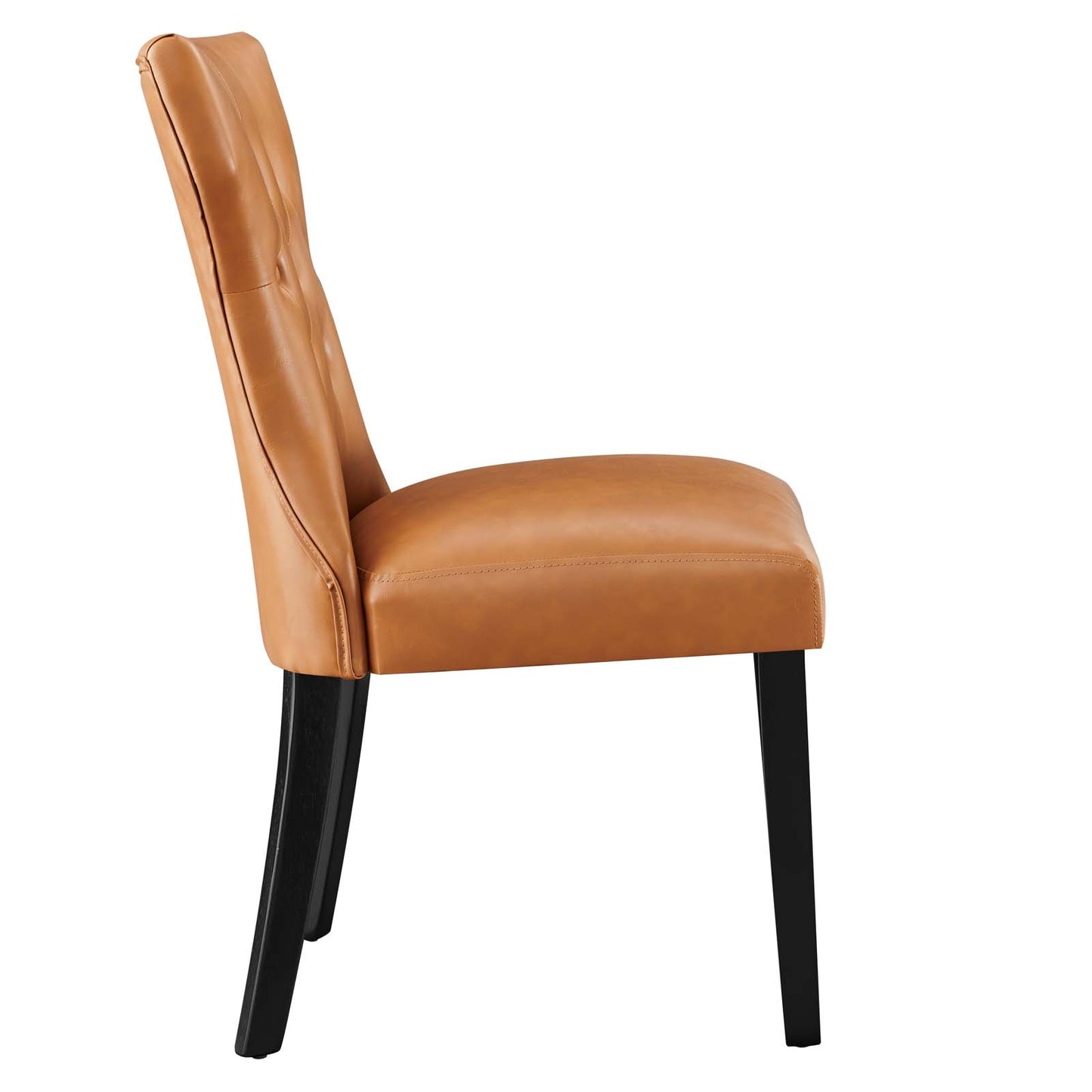 Silhouette Dining Vinyl Side Chair By Modway - EEI-812 | Dining Chairs | Modishstore - 12