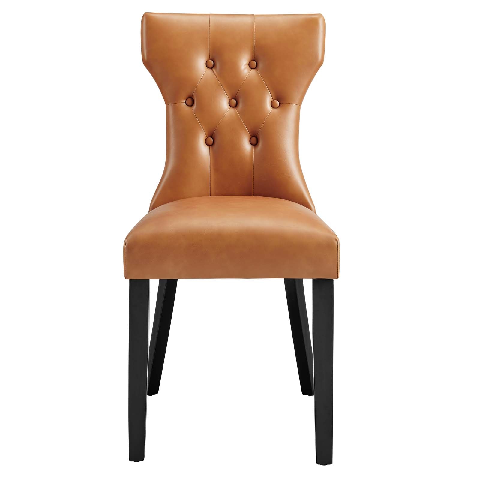 Silhouette Dining Vinyl Side Chair By Modway - EEI-812 | Dining Chairs | Modishstore - 14