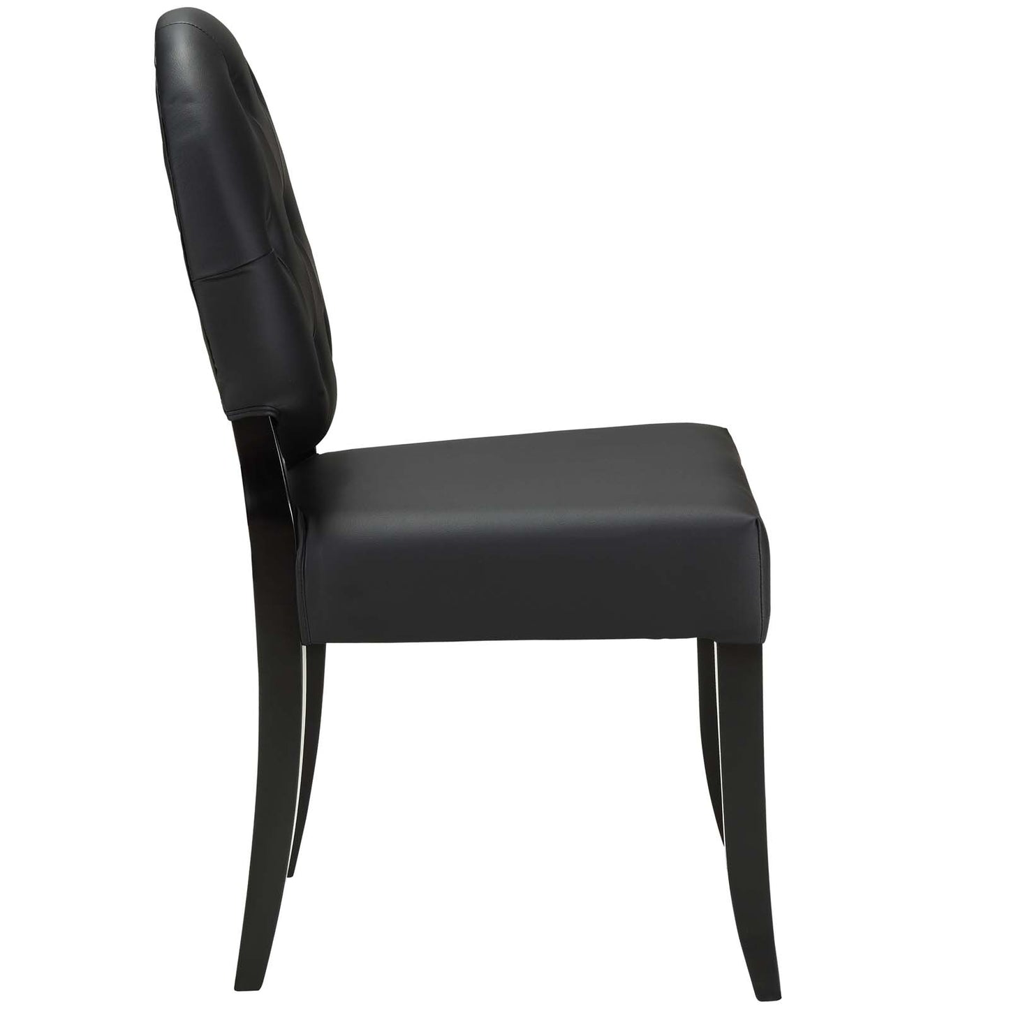 Modway Button Dining Vinyl Side Chair | Dining Chairs | Modishstore-6