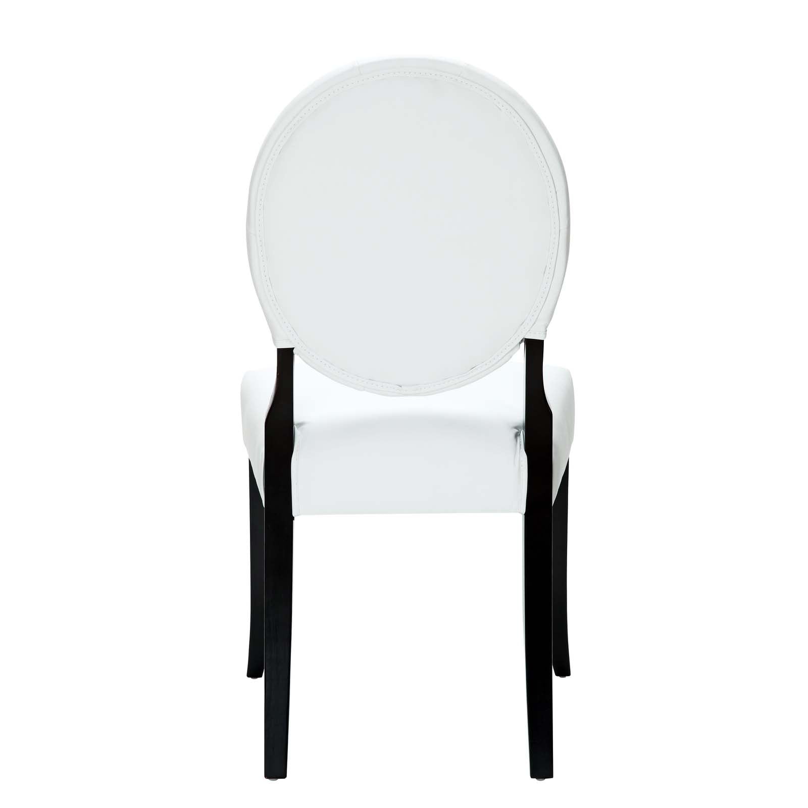 Modway Button Dining Vinyl Side Chair | Dining Chairs | Modishstore-4