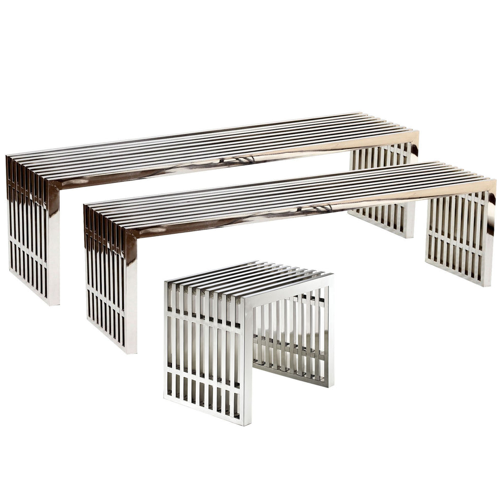 Gridiron Benches Set of 3 By Modway - EEI-867 | Benches | Modishstore - 3
