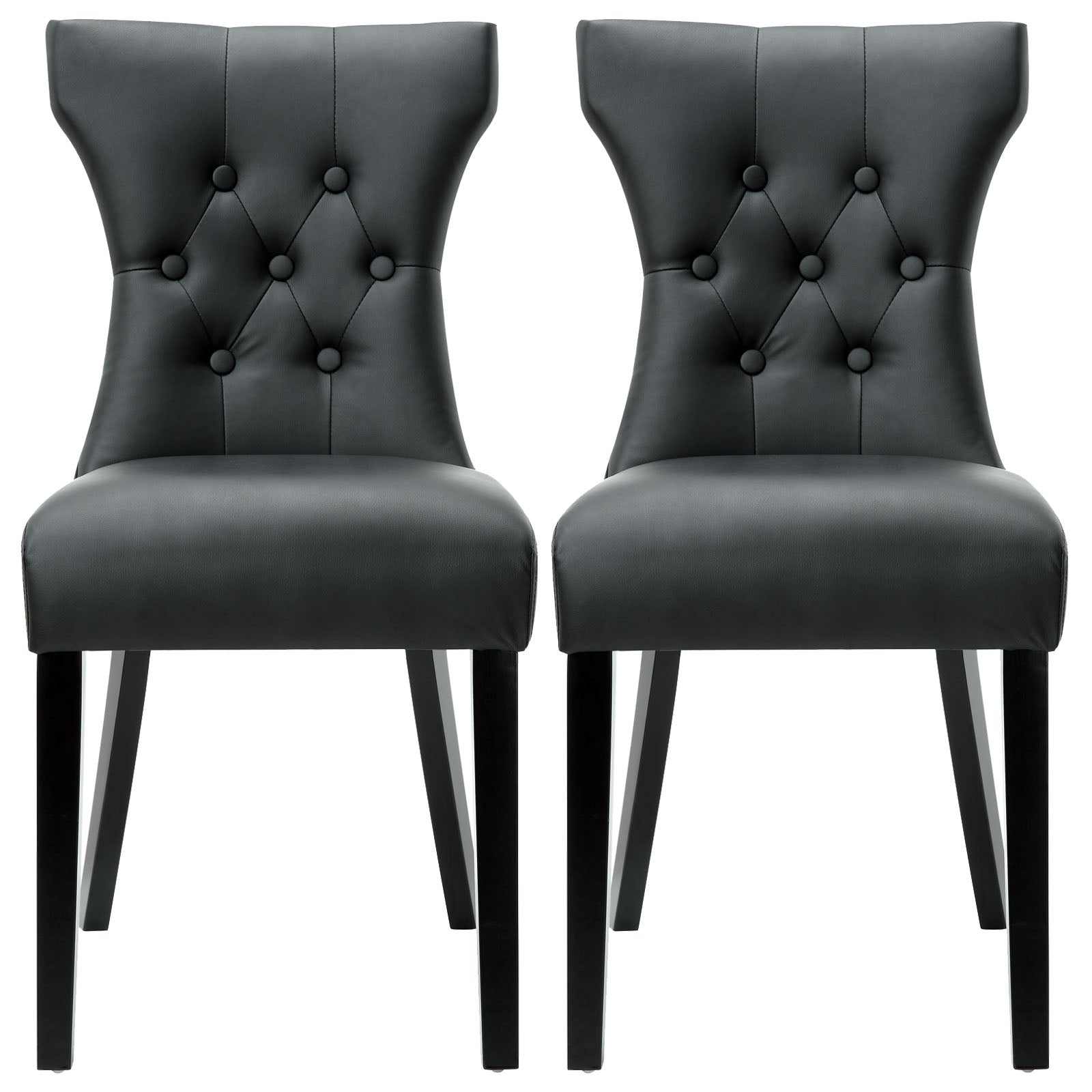 Modway Silhouette Dining Chairs - Set of 2 | Dining Chairs | Modishstore-5