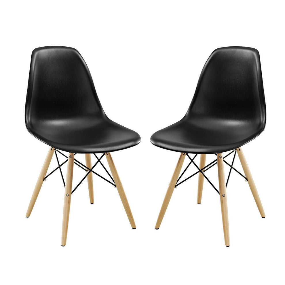 Modway Pyramid Dining Side Chairs Set of 2 - EEI-928 | Dining Chairs | Modishstore - 2