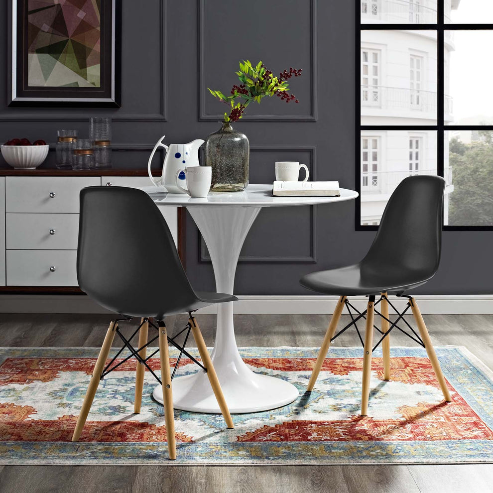 Modway Pyramid Dining Side Chairs Set of 2 - EEI-928 | Dining Chairs | Modishstore - 1