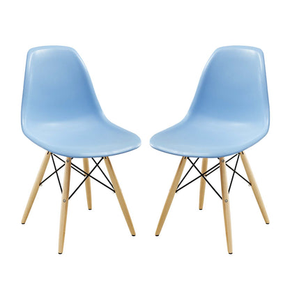 Modway Pyramid Dining Side Chairs Set of 2 - EEI-928 | Dining Chairs | Modishstore - 9