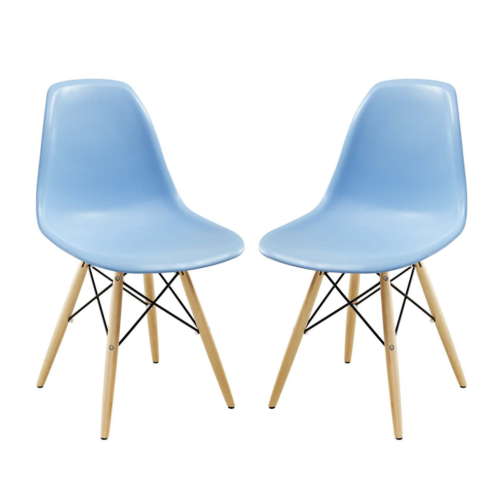 Modway Pyramid Dining Side Chairs Set of 2 - EEI-928 | Dining Chairs | Modishstore - 9