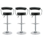Modway Diner Bar Stool Set of 3 - Black - EEI-931 | Bar Stools | Modishstore - 5